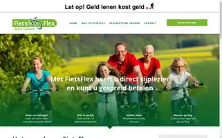 Fiets-flex.nl Screenshot 2024-06-14 14:49:20