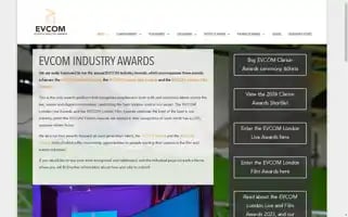 Evcomindustryawards.com Screenshot 2024-07-05 09:04:15