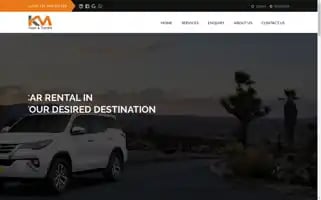Kmtoursandtravels.com Screenshot 2024-04-24 07:44:28