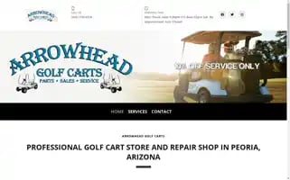 Arrowhead-golfcarts.com Screenshot 2024-05-15 12:18:04