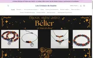 Lescristauxdesophie.com Screenshot 2024-04-22 09:56:56