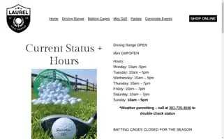 Laurelgolfcenter.com Screenshot 2024-05-16 05:22:33