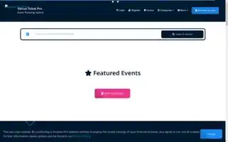 Venueticketpro.com Screenshot 2024-04-14 23:15:50