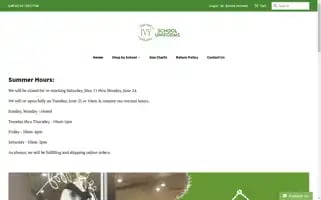 Ivyschooluniforms.com Screenshot 2024-05-12 11:22:20