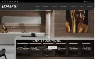 Pronorm.de Screenshot 2024-06-18 14:22:56