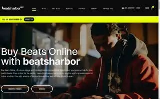 Beatsharbor.com Screenshot 2024-05-27 08:59:12