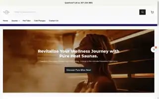 Pureheatsaunas.com Screenshot 2024-05-03 20:48:31