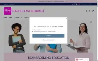 Teacherfastfeedback.com Screenshot 2024-04-17 14:03:45