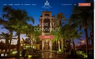 Hivernage-hotel.com Screenshot 2024-04-17 03:03:03