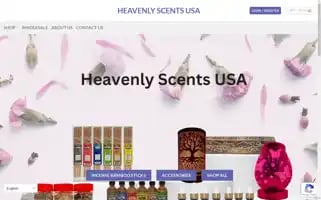 Heavenlyscentsusa.com Screenshot 2024-05-23 22:36:35
