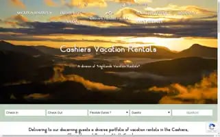 Cashiersvacationrentals.com Screenshot 2024-04-22 20:54:37