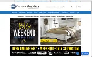 Cincinnatioverstockwarehouse.com Screenshot 2024-05-09 02:47:15