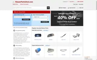 Nissanpartsdeal.com Screenshot 2024-05-13 03:52:42