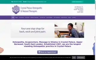 Crystalpalaceosteopaths.co.uk Screenshot 2024-07-06 01:30:28