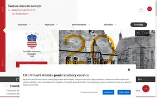 Muzeumbardejov.sk Screenshot 2024-07-10 02:14:50