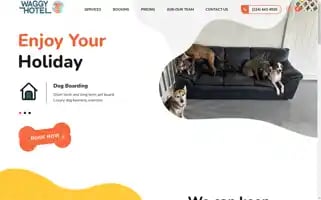 Waggyhotels.com Screenshot 2024-04-17 16:49:16