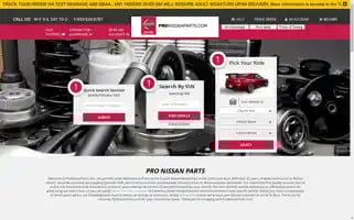 Pronissanparts.com Screenshot 2024-05-16 14:10:59