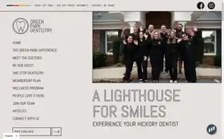 Greenparkdentistry.com Screenshot 2024-07-06 20:36:22