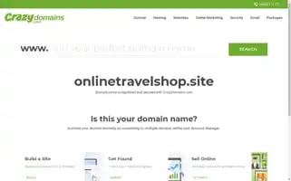 Onlinetravelshop.site Screenshot 2024-04-25 13:49:22