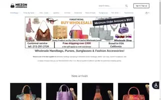 Mezonhandbags.com Screenshot 2024-05-12 22:38:40