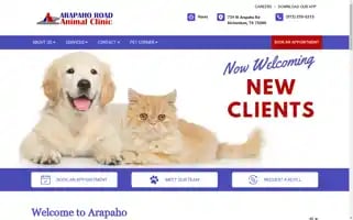 Aranimalclinic.com Screenshot 2024-05-15 12:07:11