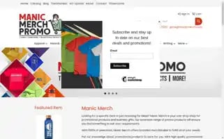 Manicmerchpromo.com Screenshot 2024-05-12 20:28:17
