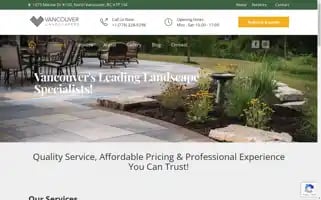 Vancouverlandscapers.ca Screenshot 2024-05-20 14:30:17