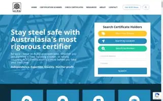 Steelcertification.com Screenshot 2024-06-13 18:16:06