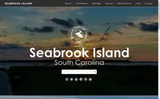 Townofseabrookisland.org Screenshot 2024-07-06 23:08:01