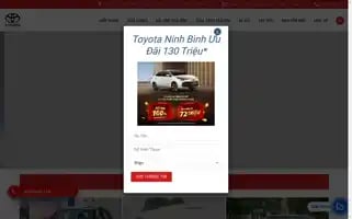 Toyotaninhbinhgiatot.com Screenshot 2024-05-26 08:20:40
