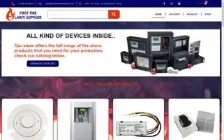 1stfirealarmsupplier.com Screenshot 2024-05-22 22:18:56
