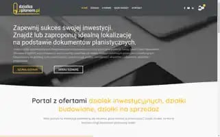 Dzialkazplanem.pl Screenshot 2024-05-18 14:50:08