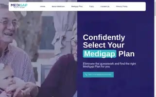 Medigapadviser.com Screenshot 2024-04-27 14:53:20