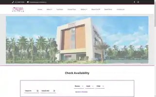 Sahanaorchidhotels.in Screenshot 2024-04-15 09:51:20