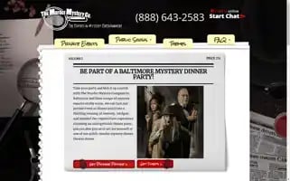 Murdermysterydinnerbaltimore.com Screenshot 2024-05-16 08:37:39