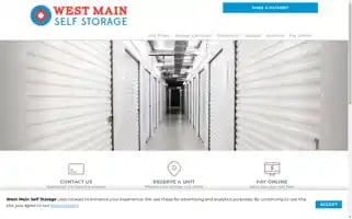 Westmainselfstorage.com Screenshot 2024-07-04 15:43:33