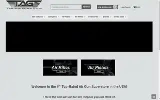 Topairgun.com Screenshot 2024-05-14 13:45:30