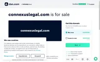 Connexuslegal.com Screenshot 2024-07-09 14:59:26