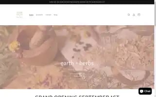 Earthandherbsco.com Screenshot 2024-04-27 10:09:26