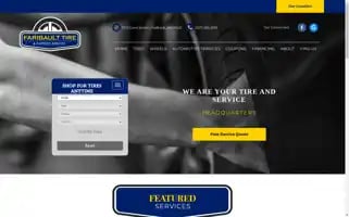Faribaulttire.com Screenshot 2024-05-09 16:29:47