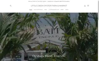 Littlecreekoysters.com Screenshot 2024-05-04 19:46:50
