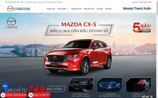 Mazdathanhxuan.com.vn Screenshot 2024-06-25 03:34:24