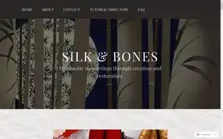 Silkandbones.com Screenshot 2024-07-04 09:40:45