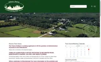 Townofalbionmaine.com Screenshot 2024-07-06 06:24:42