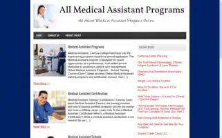 Allmedicalassistantprograms.com Screenshot 2024-05-08 11:55:35