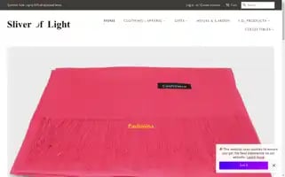 Sliveroflight.co.uk Screenshot 2024-04-26 09:48:13