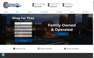 Discounttireandbrake.com Screenshot 2024-05-09 10:38:21