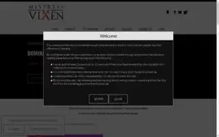 Mistressvixen.co.uk Screenshot 2024-07-05 17:29:04