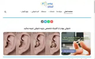 Hearingislandclinic.com Screenshot 2024-05-29 10:53:02