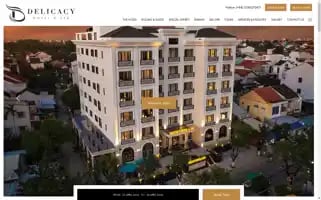 Hoiandelicacyhotel.com Screenshot 2024-04-23 13:35:15